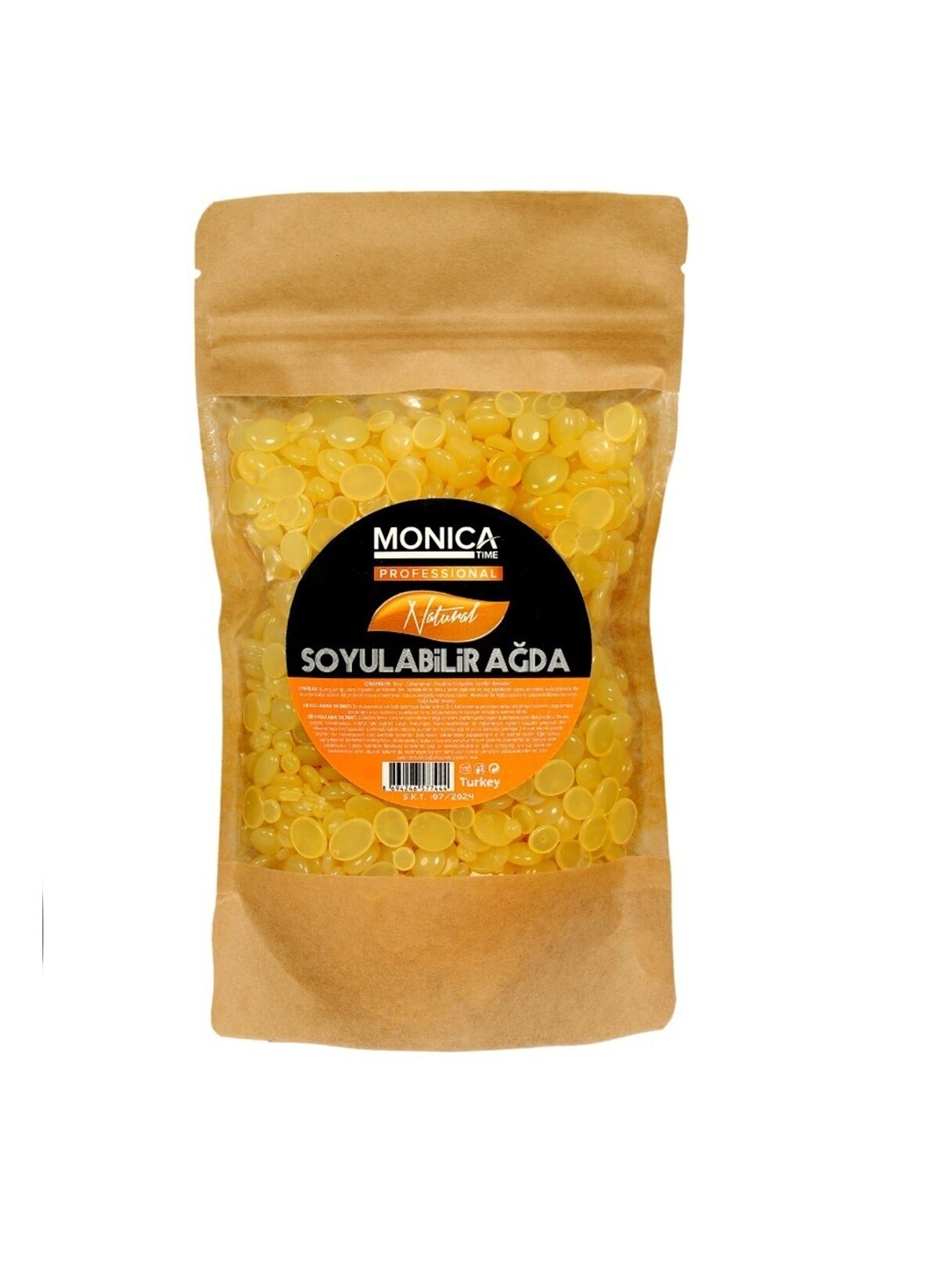 Monicatime Soyulabilir Boncuk Ağda Naturel 250 ml