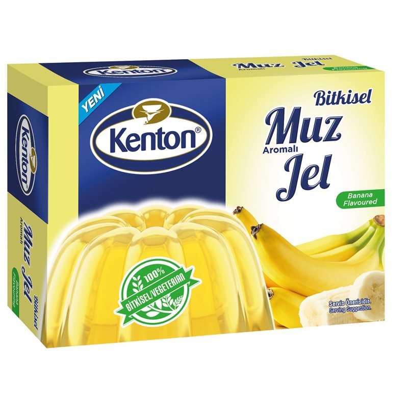 Kenton Bitkisel Jel Meyve Sepeti 100 G (12'Li)
