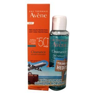 Avene Cleanance Solaire Spf50 50ml + Cleanance Micellaire 100ml HEDİYE