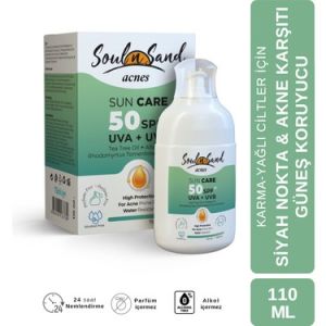 Soul N Sand Acnes Güneş Kremi SPF50 110 ml