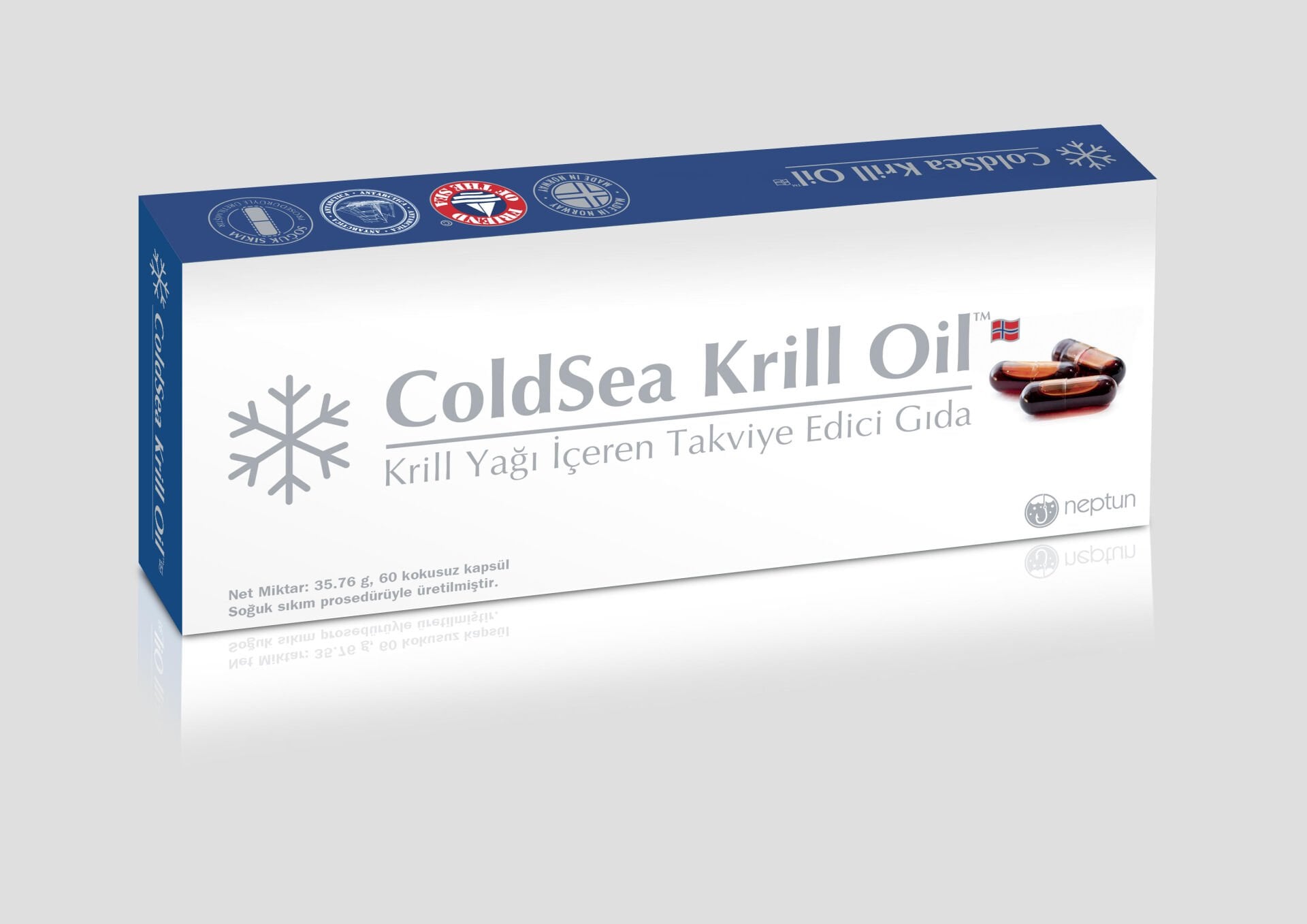COLDSEA OMEGA 3 KRİLL YAĞI 60 KAPSÜL