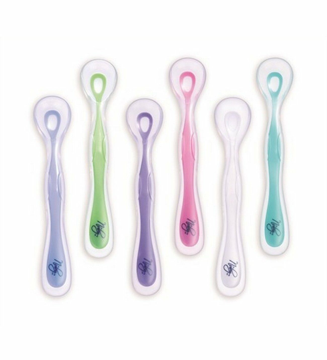 Nuby Silikon Beslenme Kaşığı - Turkuaz