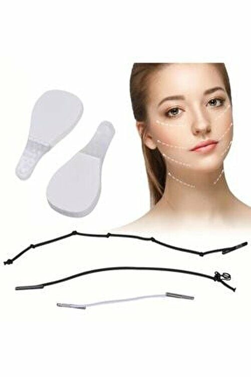 Secret Lift İpli Yüz Kaş Boyun Göz Vücut Germe Bandı 40'lı