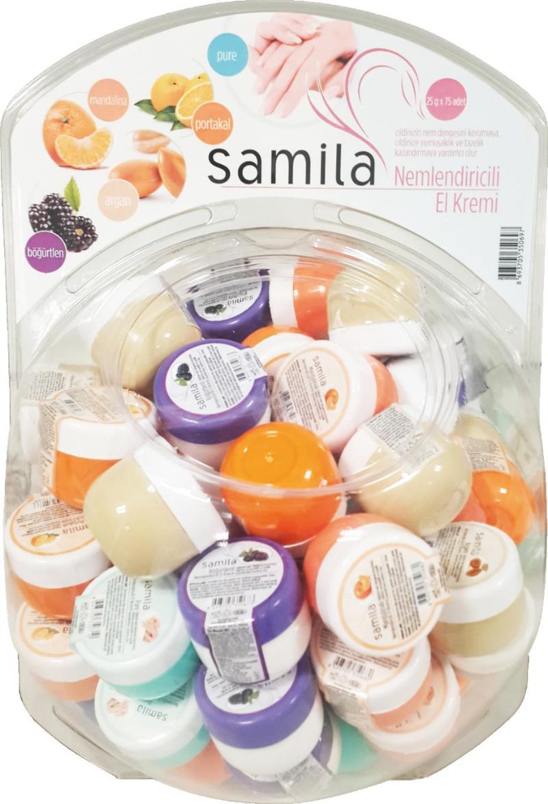 SAMILA NEMLENDIRICI EL KREMI 25 GR 75 ADET
