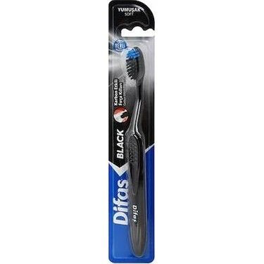 Difaş Diş Fırçası Oral Care Black Soft