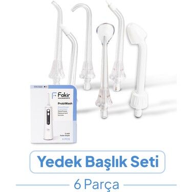 Fakir Probiwash Ağız Duşu 6 Adet Yedek Başlık