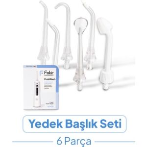 Fakir Probiwash Ağız Duşu 6 Adet Yedek Başlık
