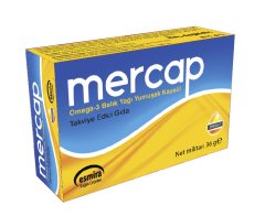 MERCAP FISH OIL OMEGA 3 60 KAPSUL (MIRADERM)