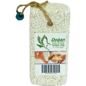 Doğan Topuk Taşı Ponza Taşı Beyaz 1 Adet