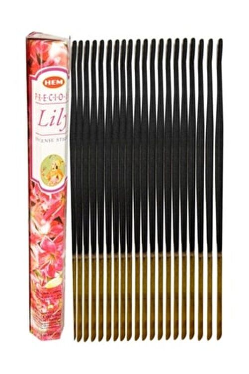 Hem Tütsü Zambak Kokulu 20 Çubuk Tütsü - Lily