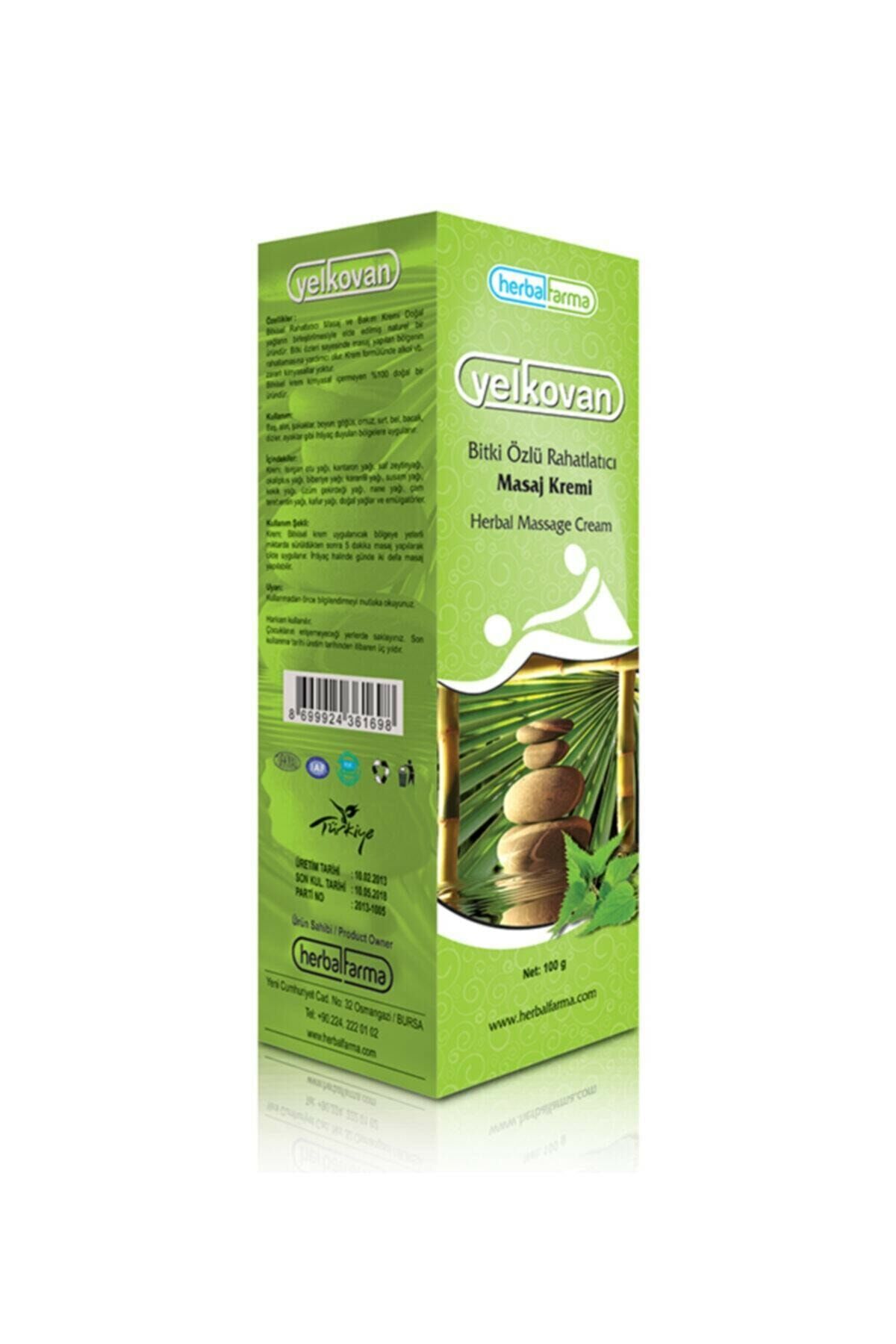 Herbalfarma Yelkovan Masaj Kremi 100 ml