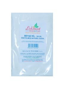 Lokmanavm Beyaz Kil Öğütülmüş Doğal 100 gr