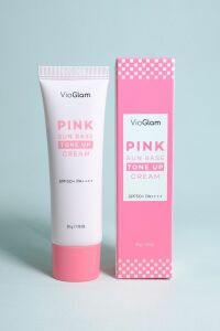 VioGlam Pink Sun Base Tone Up Cream Spf50+ Pa++++ / Ton Eşitleyici Aydınlatcı Güneş Kremi 50 ml