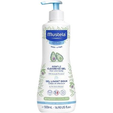 Mustela Gel Lanavt Doux Avakado Yenidoğan Bebek Şampuanı 500 ml