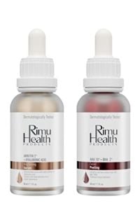 Rimu Health Products Canlandırıcı Cilt Tonu Eşitleyici ve Koyu Leke Önlemeyi Hedef Alan Bakım Seti - Serum 30 ml 2'li
