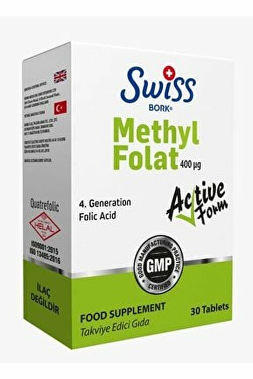 Swiss Bork Methyl Folat 30 Tablet