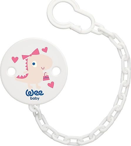 Wee Baby 901 Emzik Askısı Kırmızı Dinazor Desenli