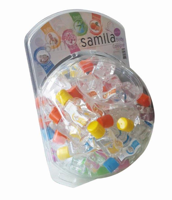 SAMILA BODY COLOGNE 30MLX70 ADET
