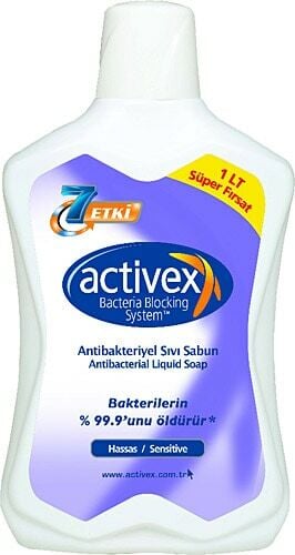 Activex Antibakteriyel Aktif Sıvı Sabun 1000 ml
