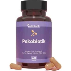 Doğadan Bizim Artıbiotik Pskobiotik Probiyotik & Prebiyotik 30 Kapsül