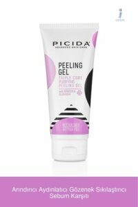 Picida Üç Çekirdekli Arındırıcı Aydınlatıcı Gözenek ve Sebum Karşıtı Yüz Peeling Jel 100 ml
