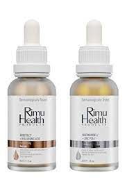 Rimu Health Products Koyu Leke ve Cilt Tonu Eşitlemeye Yardımcı Bakım Seti - Serum 30 ml 2'li