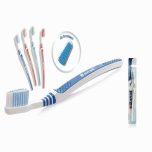 Banat Optima Diş Fırçası (orta) Dil temizleyicili