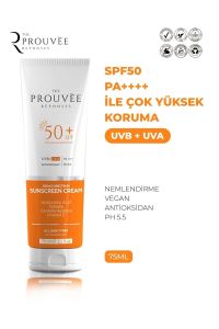 The Prouvée Réponses Yüz ve Vücut Güneş Kremi SPF50+ 75 ml