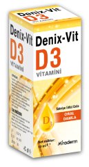 DENIX-VIT D3 DAMLA 20 ML(MIRADERM)