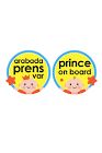 Babyjem Araba Cam Yazısı - Arabada Prens Var