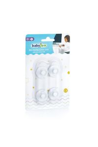 Babyjem Mini Çok Amaçlı Kilit 2'li - Gri