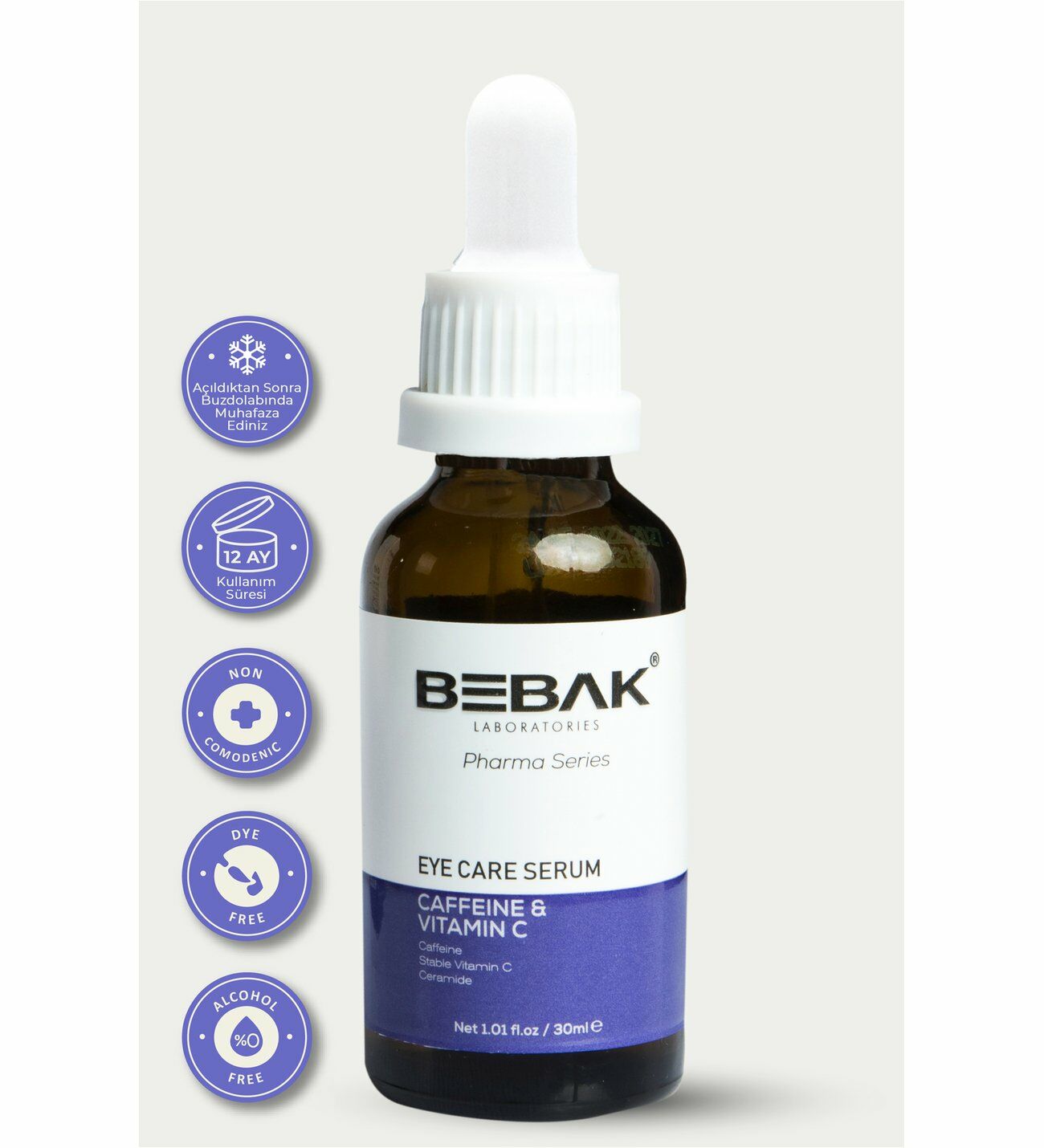 Bebak Pharma Series Göz Çevresi Vitamin C Serum 30 ml