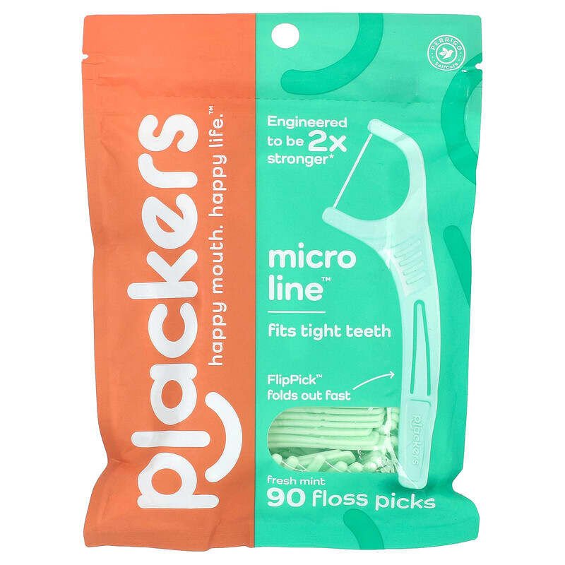 Plackers Micro Line 90 Floss Pick Diş İpi