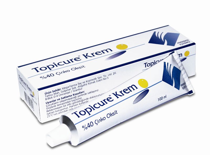 Topıcure Krem %25 Cınko Oksıt