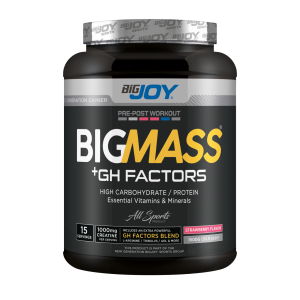 Bigjoy Sports Big Mass +Gh Factors 1500 gr - Çilek