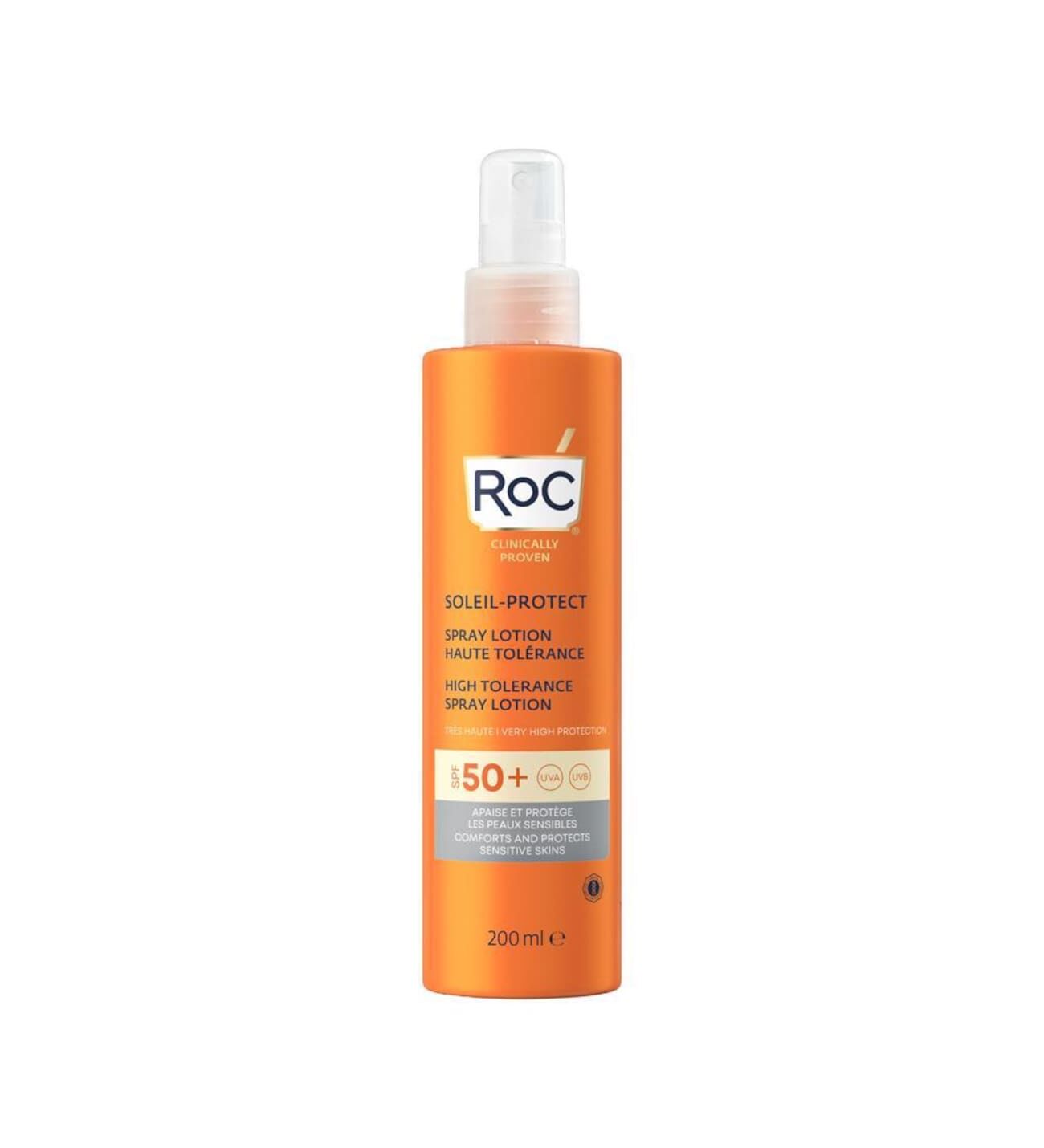 ROC Soleil-Protect High Tolerance SPF50+ Güneş Koruma Vücut Losyonu Sprey 200 ml