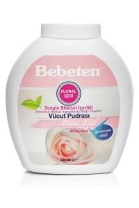 Bebeten Vücut Pudrası Beyaz Gül 115 gr