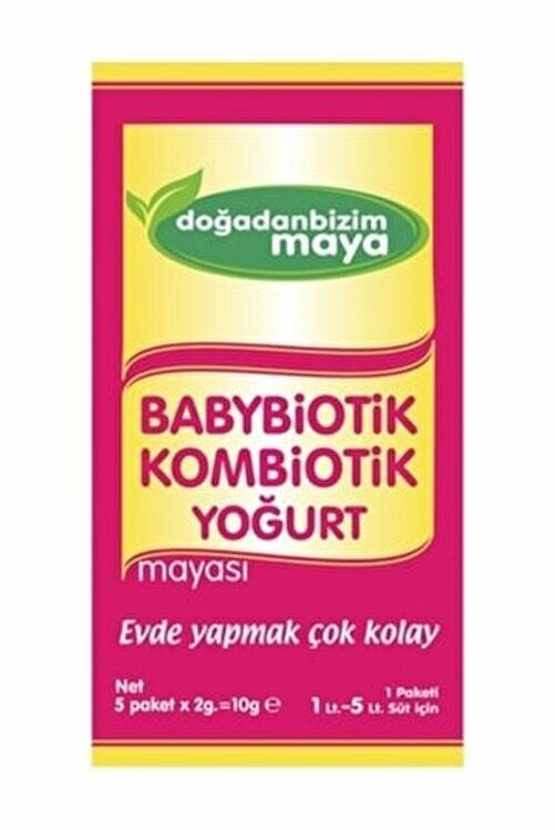 Doğadan Bizim Babybiotik Kombiotik Yoğurt Mayası 5'li - 6 Adet