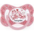 Hanymish 103 Happy Silikon Damaklı Emzik No: 1 - Pembe