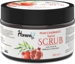 Homm Life Nar Çekirdeği Yağlı Bitki Tanecikli Scrub 250 ml