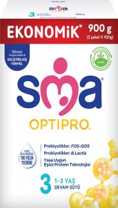 SMA Optipro 3 Devam Sütü 450 gr 2'li