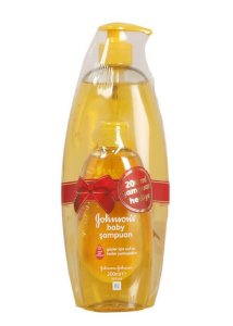 Johnsons Baby 750 ml Şampuan + 200 ml Bebek Şampuanı