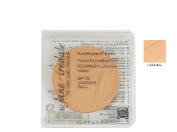 Jane Iredale PurePressed Base Mineral Foundation SPF 20 REFILL - Caramel