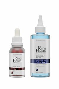 Rimu Health Products Gözenek Sıkılaştırmaya Yardımcı ve Siyah Nokta Önleyici Bakım Seti - Serum 30 ml + Tonik 200 ml