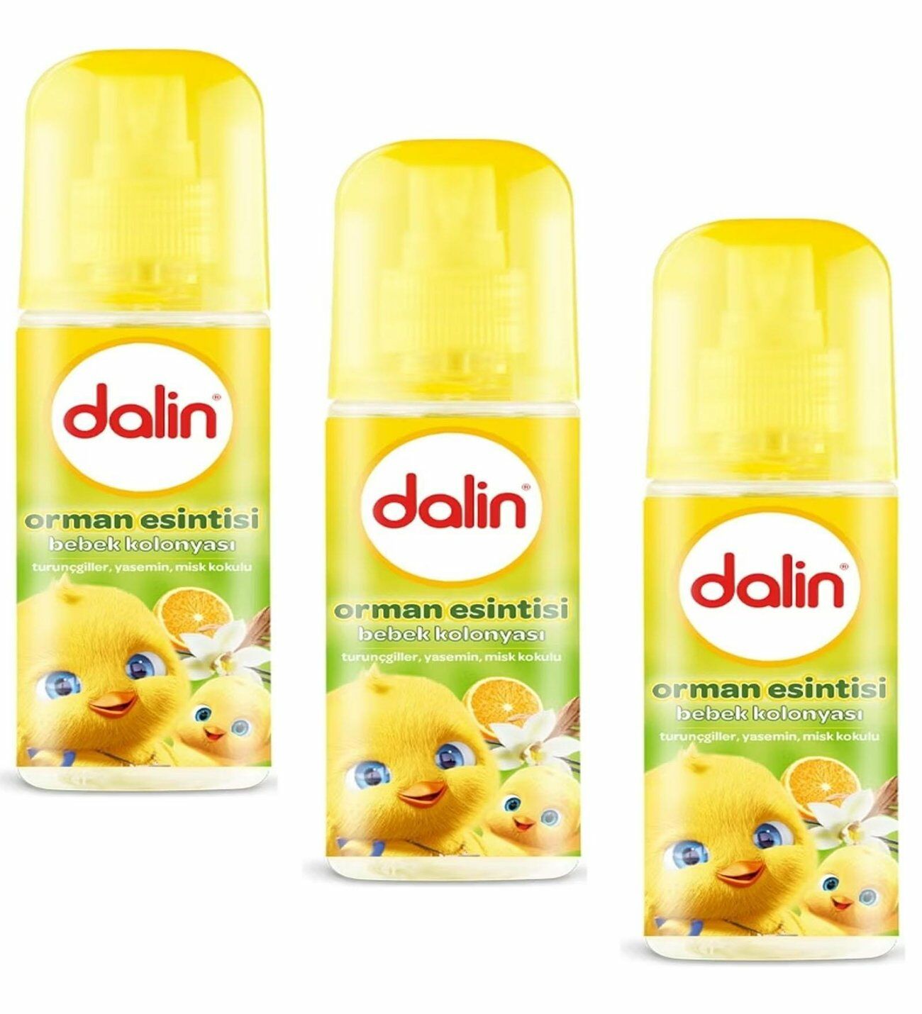 Dalin Orman Esintisi Bebek Kolonyası 100 ml - 3 Adet