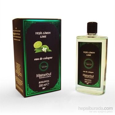 Mi̇stanbul Eau De Cologne Yeşil Limon Kolonyası 200 ml