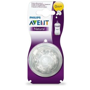 Avent SCF631/27 Klasik Biberon Emziği 1 Delikli 0 Ay+ 2'li