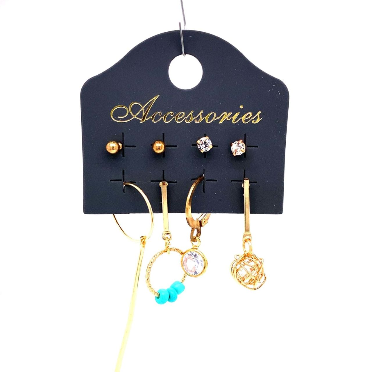 Dörtlü Spor Küpe 0200-118