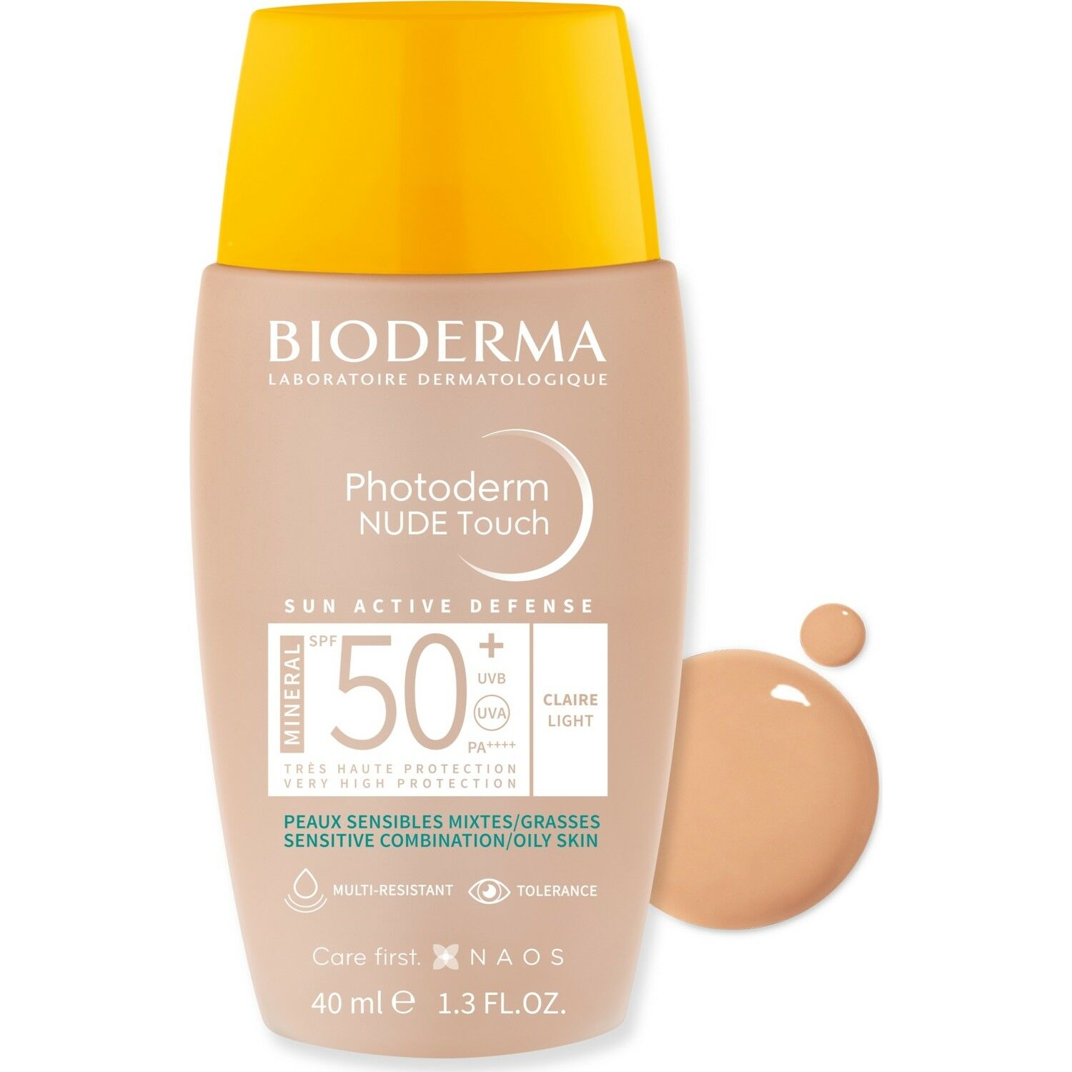 Bioderma Photoderm Nude Touch Light SPF50+ 40 ml - Puansız