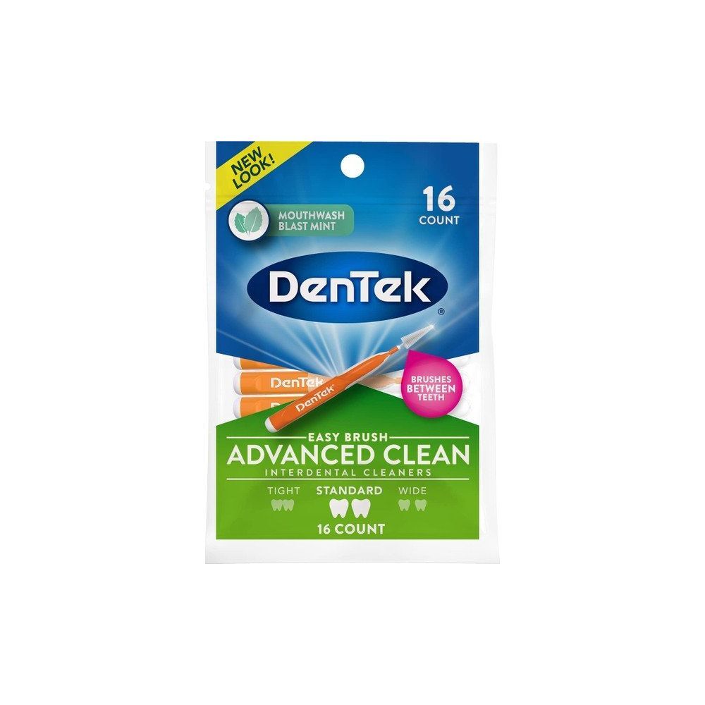 Dentek Easy Brush Advanced Clean Diş Arası Temizleyicileri Standart 16 Adet